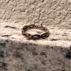 James Avery twisted wire ring